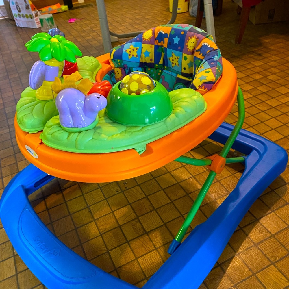 Gender Neutral Dinosaur baby walker